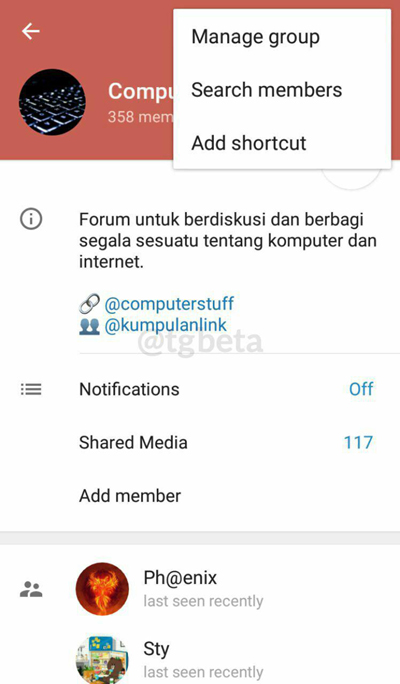 یزد فردا : پیام&zwnj;رسان تلگرام  نسخه 4.1