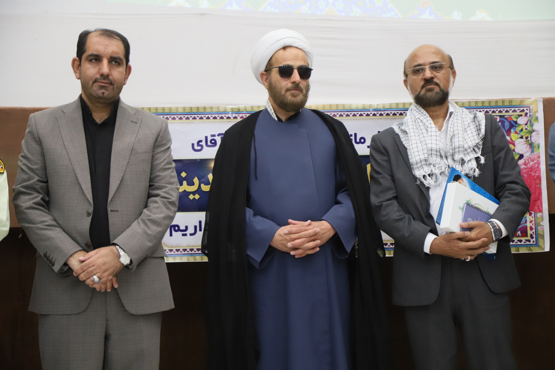 آئین تکریم دکتر جلالی و معارفه دکتر نورالدینی بعنوان فرماندار شهربابک