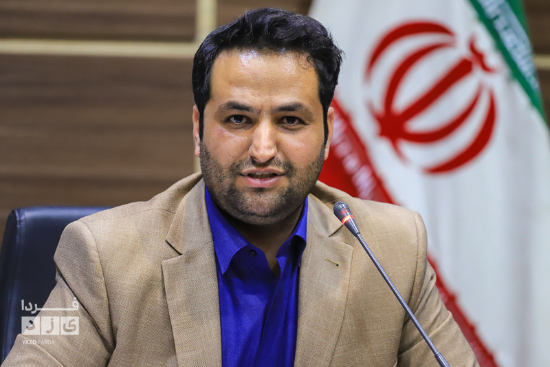 نشست خبری مدیر صندوق بیمه اجتماعی کشاورزان،‌ روستائیان و عشایر استان یزد