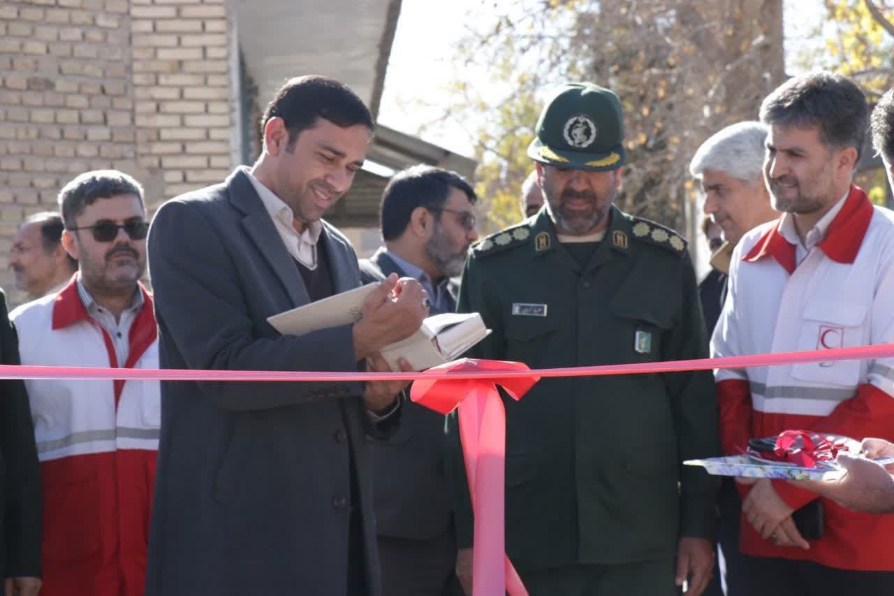 افتتاح خانه هلال در مهریز