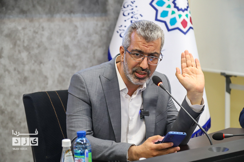 نشست خبری رییس سازمان فرهنگی اجتماعی ورزشی شهرداری یزد به مناسبت دهه امامت و ولایت