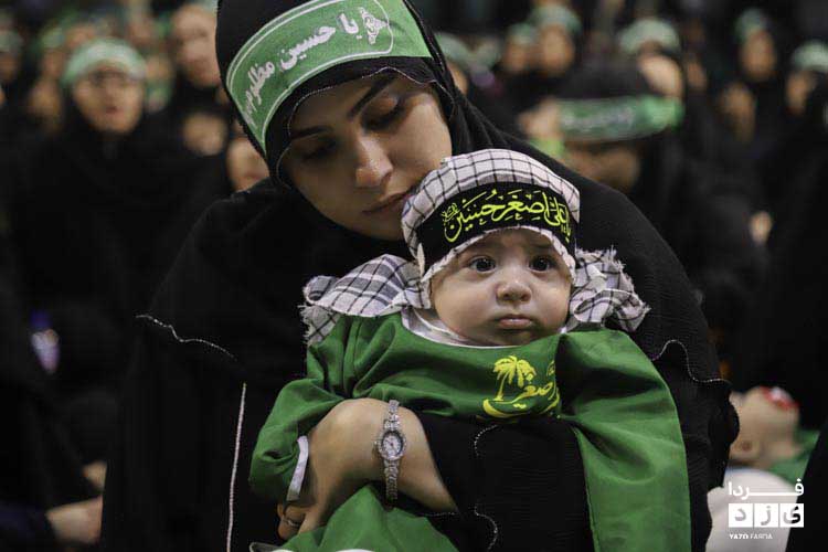 در روز جهانی شیرخوارگان حسینی، همایش جهانی حضرت علی اصغر در حسینیه سید محمد آقا برگزار شد.