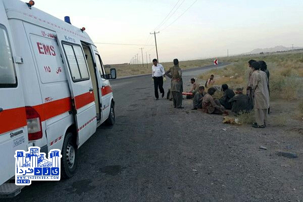 امداد رسانی و نجات جان اتباع بیگانه توسط ماموران پلیس راه 