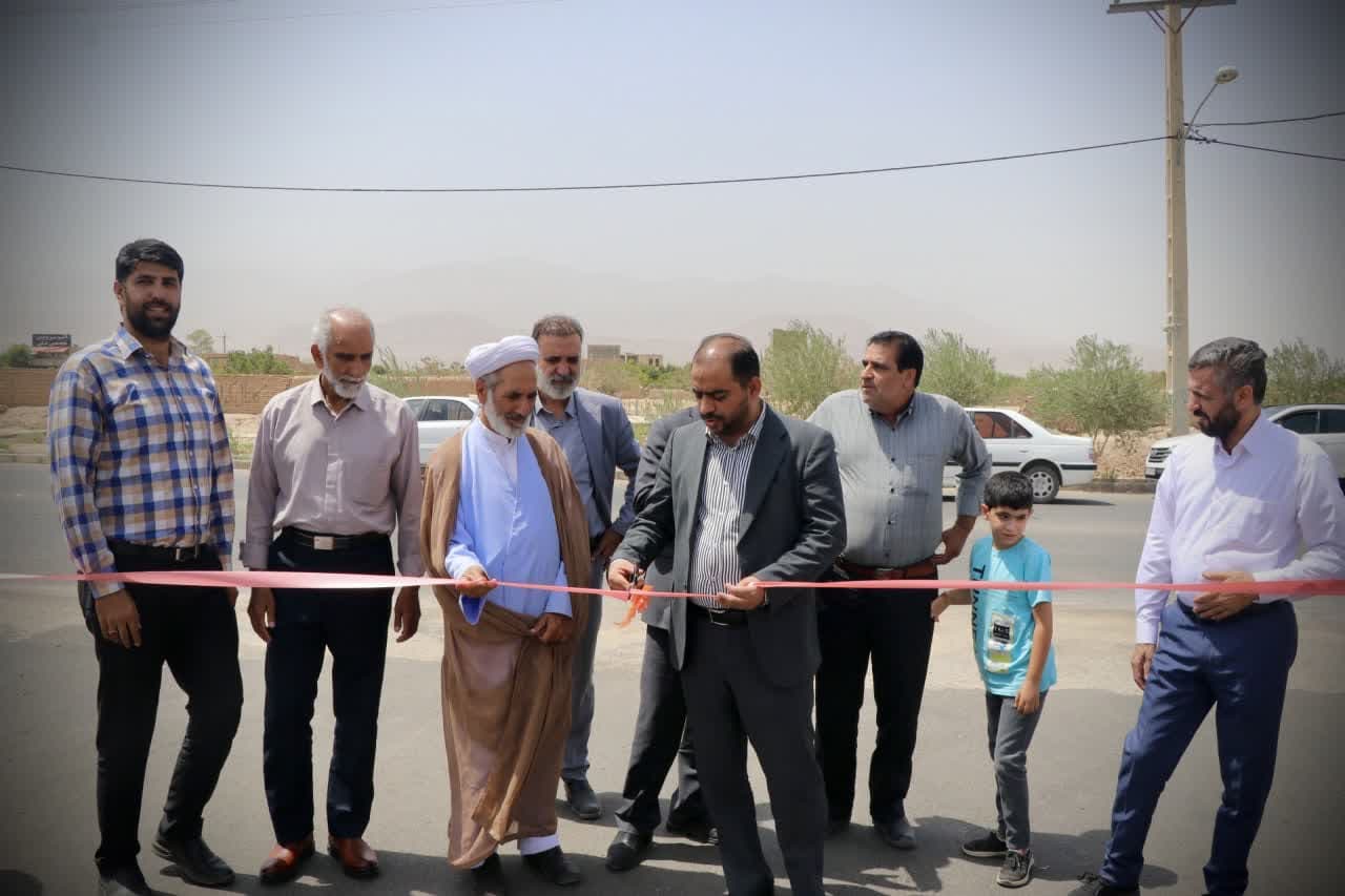 پروژه های عمرانی شهرداری بهاباد بهره برداری شد