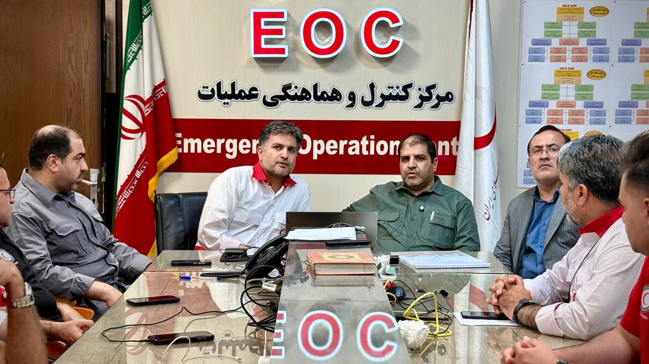 مرکز کنترل هلال احمر، قلب تپنده عملیات‌های نجات استان است