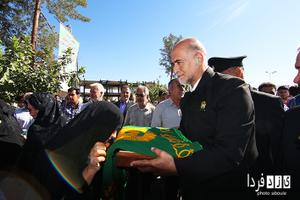 استقبال از خدام حرم امام رضا (ع) در مهریز به روایت تصویر