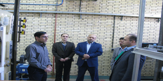 حضور رییس دانشگاههای علمی کاربردی واحد استان یزددر مرکز آموزش فنی وحرفه ای شهرستان تفت