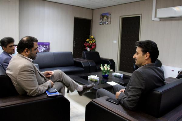 دیدار مهندس داداشی  مدیر کل دفتر امور شهری و شوراهای استانداری خراسان جنوبی با معاون استاندار و فرماندار ویژه طبس 