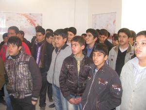 بازدید ورزشکاران ابرکوه از پروژه های عمرانی بعد از انقلاب