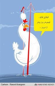 درحاشیه افزایش قیمت مرغ(کاریکاتور)