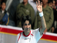  وحيد شمسايي آقاي گل شد