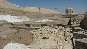 شروع عمليات مرمتي ورودی گنبدعالی