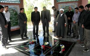 برگزاری آئین عزاداری محرم در دانشگاه آزاد اسلامی بافق