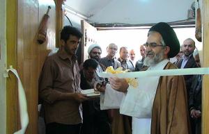 نمایشگاه نقاشیخط بسم الله الرحمن الرحیم درابرکوه افتتاح شد