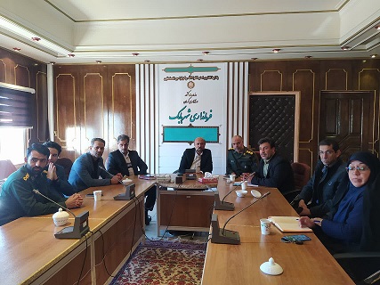 جلسه هماهنگی برگزاری سالگرد شهید سلیمانی