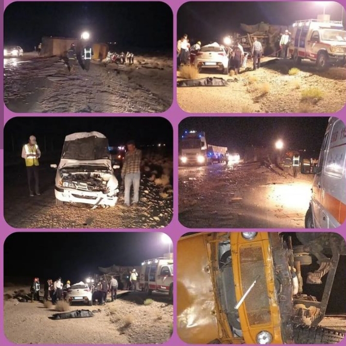 بازهم جاده های طبس قربانی داد